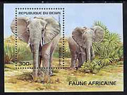 Benin 1995 Mammals (Elephants) m/sheet, SG 1320, Mi BL 13 unmounted mint