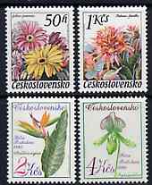 Czechoslovakia 1980 Flower Shows perf set of 4 unmounted mint, SG 2533-36, Mi 2574-77