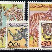 Czechoslovakia 1976 Dvür Wildlife Park unmounted mint set of 6, SG 2307-12, Mi 2345-50