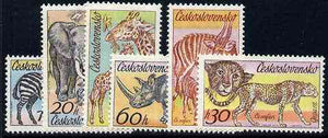 Czechoslovakia 1976 Dvür Wildlife Park unmounted mint set of 6, SG 2307-12, Mi 2345-50