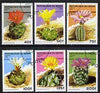 Benin 1996 Cacti complete set of 6 values cto used SG 1407-12