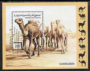 Sahara Republic 1996 Camels perf m/sheet cto used