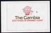 Gambia 1983 Manned Flight booklet (SG SB2)