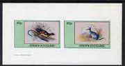 Staffa 1982 Rodents imperf set of 2 values (40p & 60p) unmounted mint