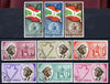 Burundi 1962 Independence set of 9 fine cto used, SG 26-34*