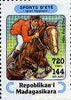 Madagascar 1994 Show Jumping 720f + 144 from Sports set of 7, Mi 1714