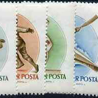 Hungary 1956 Rome Olympic Games unmounted mint set of 8, SG 1460-67, Mi 1472-79