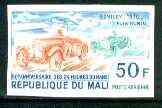 Mali 1973 Le Mans 24hr Race 50f (Bentley & Alfa Romeo) IMPERF from limited printing unmounted mint, as SG 387