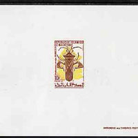 Mauritania 1970 Insects 10f (Anoplocnemis curvipes) deluxe sheet in full issued colours, as SG 352