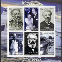 Somalia 2004 Walt Disney & Jules Verne imperf sheetlet containing 6 values unmounted mint. Note this item is privately produced and is offered purely on its thematic appeal