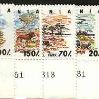 Tanzania 1993 National Parks (Animals) unmounted mint set of 7, SG 1689-95, Mi 1607-13*