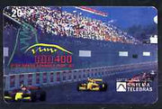 Telephone Card - Brazil 20 units phone card showing Race Track of Formula Indy '97 Grand Prix