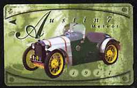 Telephone Card - Singapore $10 phone card showing 1921 Austin 7