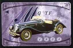 Telephone Card - Singapore $10 phone card showing 1954 MG TF