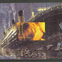 Somalia 1998 Shipwrecks (Titanic) souvenir sheet unmounted mint