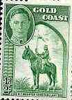 Gold Coast 1948 KG6 1/2d green (Mounted Constabulary) unmounted mint from def set, SG 135*