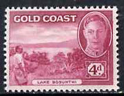 Gold Coast 1948 KG6 4d magenta (lake Bosumtwi) unmounted mint from def set, SG 141*