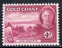 Gold Coast 1948 KG6 4d magenta (lake Bosumtwi) unmounted mint from def set, SG 141*