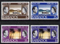 Barbados 1975 Royal Visit set of 4 unmounted mint, SG 506-09