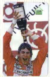 Telephone Card - Ayrton Senna #03 - £10 'phone card (Limited edition)