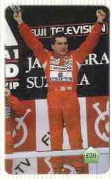 Telephone Card - Ayrton Senna #05 - £20 'phone card (Limited edition)