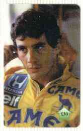 Telephone Card - Ayrton Senna #07 - £30 'phone card (Limited edition)