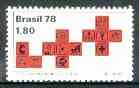 Brazil 1978 Anniversary of Brazilian Red Cross unmounted mint, SG 1750*