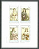 Grunay 1982 French Women (Pauline Bonaprte, Charlotte Corday, etc) imperf set of 4 unmounted mint