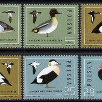 Poland 1985 Wild Ducks set of 6 unmounted mint, SG 3011-16