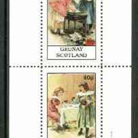 Grunay 1982 Children's Stories #01 (Wash on Monday & Polly Put the Kettle On) perf set of 2 values unmounted mint