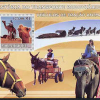 Mozambique 2009 History of Transport - Road Transport #01 perf m/sheet unmounted mint