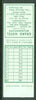 Match Box Labels - Bryant & May book match flat (without strike) with Golf score card & advertisement (several diff advertisements available) mint condition, issued in 1939 -40