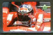 Telephone Card - Michael Schumacher £5 phone card (showing MS adjusting his visor)