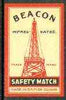 Match Box Labels - Beacon (Lighthouse) made in British Guiana