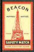 Match Box Labels - Beacon (Lighthouse) made in British Guiana