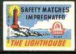 Match Box Labels - The Lighthouse match box label in very fine unused condition (Yugoslav Drava)