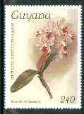 Guyana 1985-89 Orchids Series 2 plate 47 (Sanders' Reichenbachia) 240c unmounted mint, SG 2171*