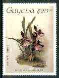 Guyana 1985-89 Orchids Series 2 plate 83 (Sanders' Reichenbachia) $20 unmounted mint, SG 2182*