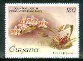 Guyana 1985-89 Orchids Series 1 plate 45 (Sanders' Reichenbachia) 150c (with wmk) unmounted mint, SG 1769*