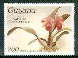 Guyana 1985-89 Orchids Series 1 plate 43 (Sanders' Reichenbachia) 200c (with wmk) unmounted mint, SG 1770*