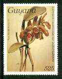 Guyana 1985-89 Orchids Series 2 plate 36 (Sanders' Reichenbachia) 525c unmounted mint, SG 2316