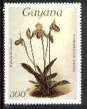 Guyana 1985-89 Orchids Series 1 plate 83 (Sanders' Reichenbachia) 300c unmounted mint, SG 1671