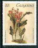 Guyana 1985-89 Orchids Series 1 plate 17 (Sanders' Reichenbachia) 55c unmounted mint, SG 1732