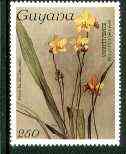 Guyana 1985-89 Orchids Series 2 plate 88 (Sanders' Reichenbachia) 250c unmounted mint, value unlisted by SG*