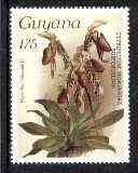 Guyana 1985-89 Orchids Series 2 plate 01 (Sanders' Reichenbachia) 175c unmounted mint, value unlisted by SG*