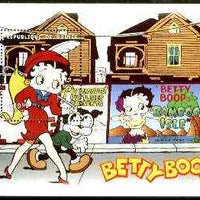 Guinea - Conakry 1998 Betty Boop 'Bamboo Isle' perf souvenir sheet containing 1500 gnf value unmounted mint