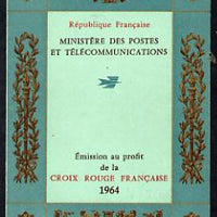 France 1964 Red Cross Booklet complete and pristine, SG XSB14