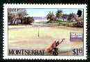 Montserrat 1986 Golf $1.15 from Tourism set unmounted mint, SG 711 (blocks & gutter pairs pro-rata)