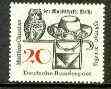 Germany - West 1965 Death Anniversary of Matthias Claudius (Poet) unmounted mint SG 1383