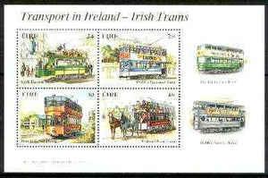 Ireland 1987 Irish Trams m/sheet unmounted mint, SG MS 662